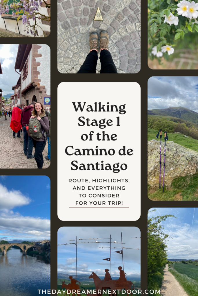 Walking Stage 1 of the Camino de Santiago